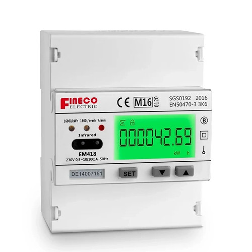 Fineco em418 100a - 100a, din